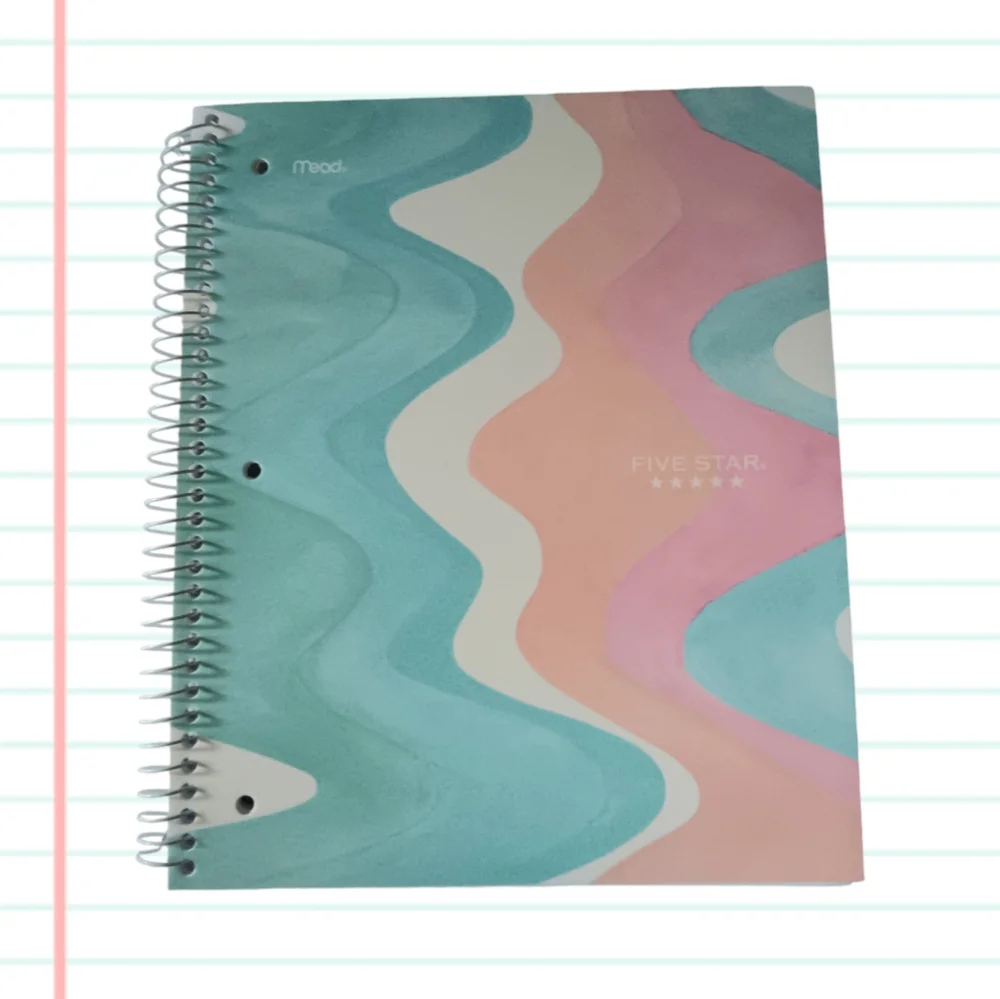 Five Star Waves Notebook